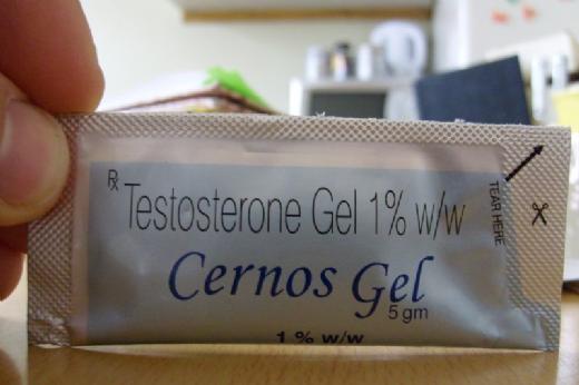 Cernos gel (Testogel, Androgel, el gel de Testosterona) comprar en línea